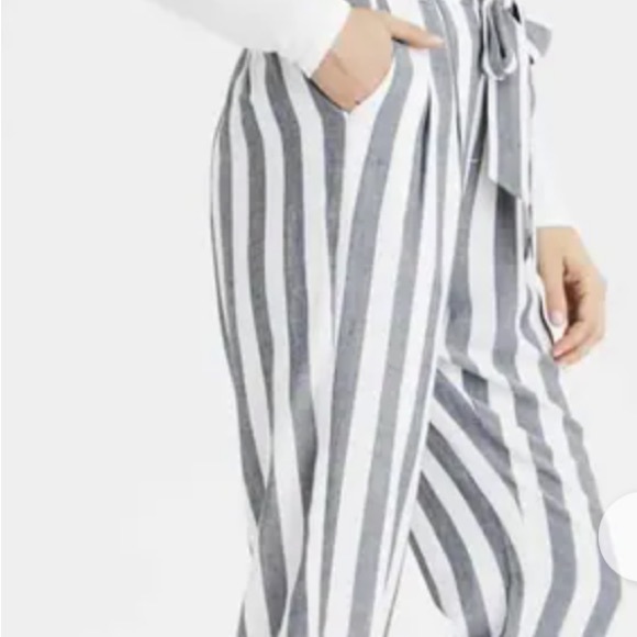 American Eagle Outfitters Pants - High Waist Paperbag Pleated Pants| AE